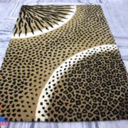 Modern Bold Leopard Print Rug