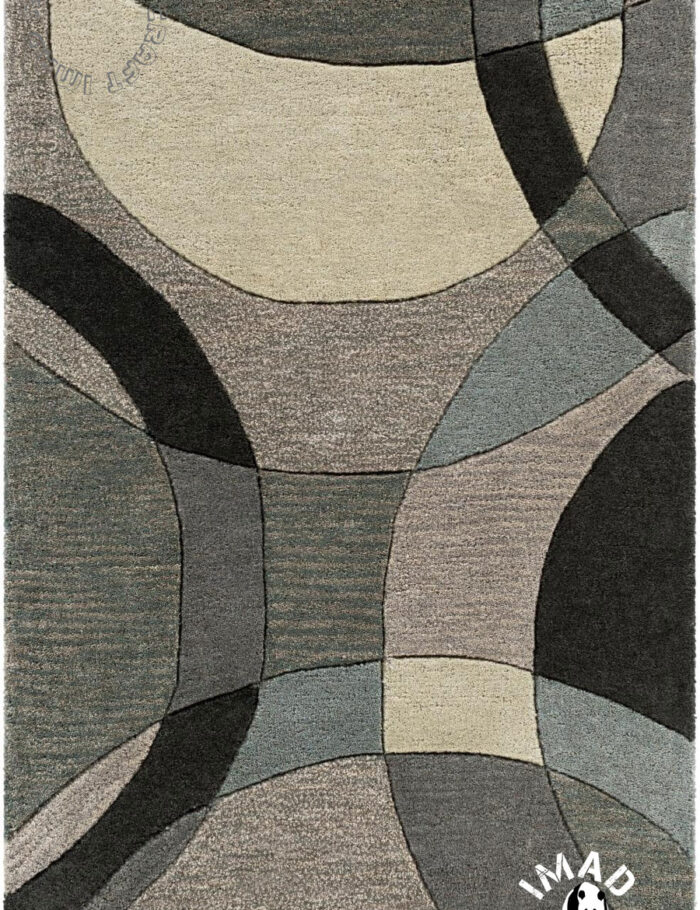 Modern Abstract Geometric Rug