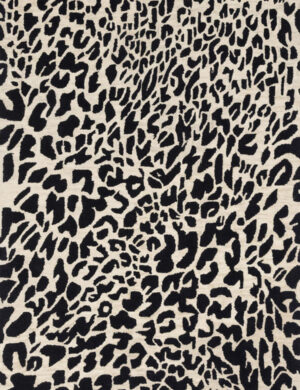Bold Leopard Print Modern Area Rug