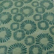 Subtle Green Floral Rug