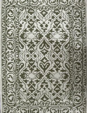 Verdant Heritage Hand-Tufted Carpet