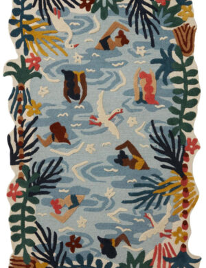 Artistic Carpet Tropical Swim Rug