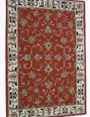 Artistic Carpets Crimson Himalayan Blossom Persian Rug