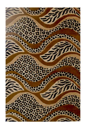 Savanna Waves Animal Print Rug Savanna Waves Animal Print Rug