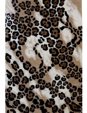 Leopard Luxe Animal Print Rug