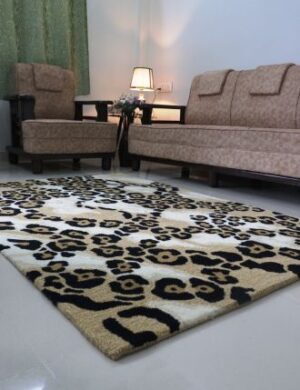 Leopard Luxe Animal Print Rug Leopard Luxe Animal Print Rug