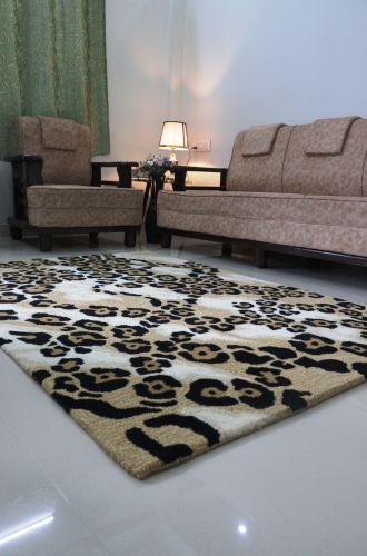Leopard Luxe Animal Print Rug Leopard Luxe Animal Print Rug